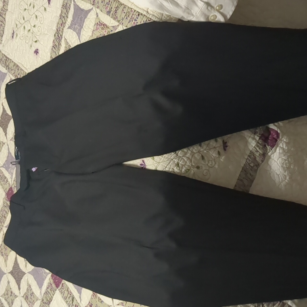 Lands End Black Dress Pants
